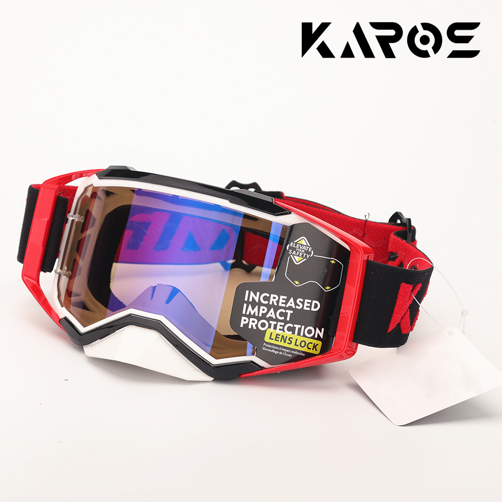 Mountain Biking Goggles - Karos Motocross Riding Goggles UV400 Windproof