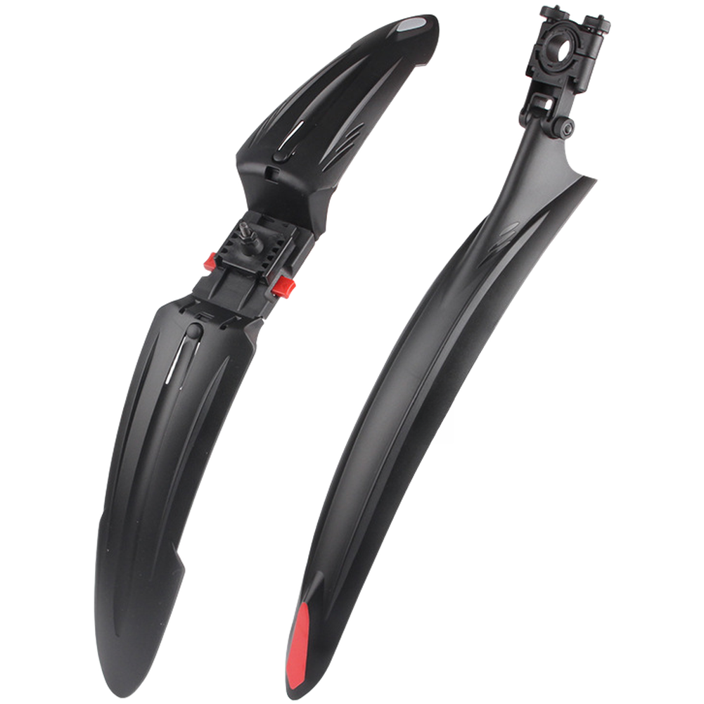 Mountain Biking In The Rain - Mountain Road Guard Bike Mudguard For