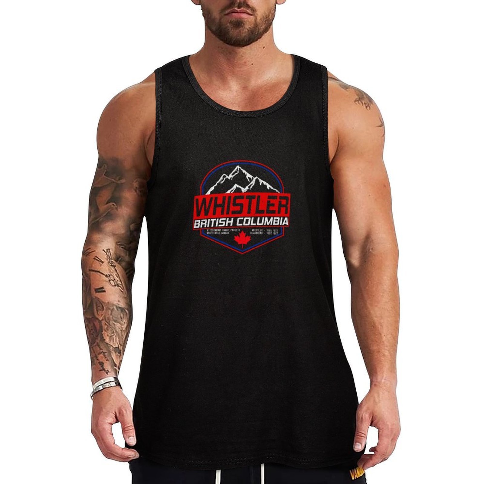Mountain Biking Whistler - Retro Ski Whistler B.C Canada Skiing