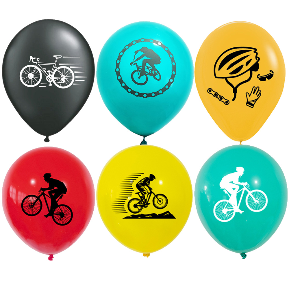 Mountain Biking Events - 10-50Pcs 12Inch Latex Dirt Bike Balloons