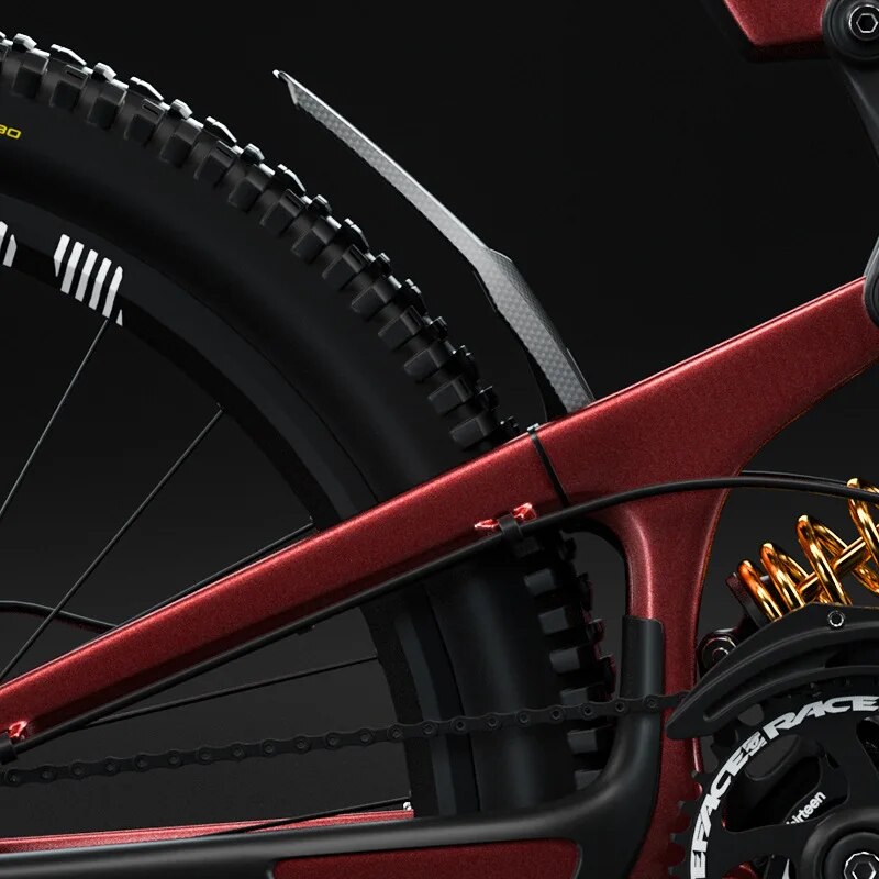 Bicycle Mudguard Mountain Bike - Mountain Biking In The Rain ulasan dan harga