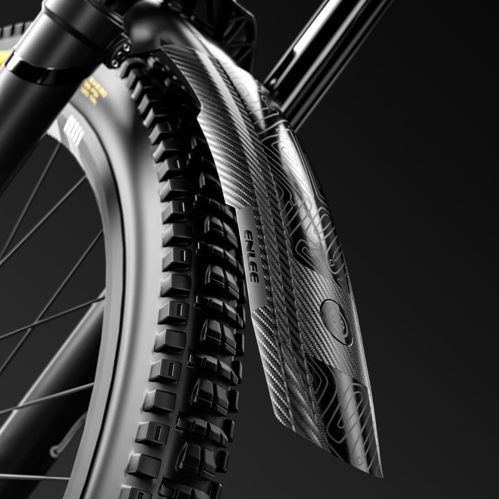 ENLEE Mountain Bike Fenders, D - Mountain Biking In The Rain ulasan dan harga