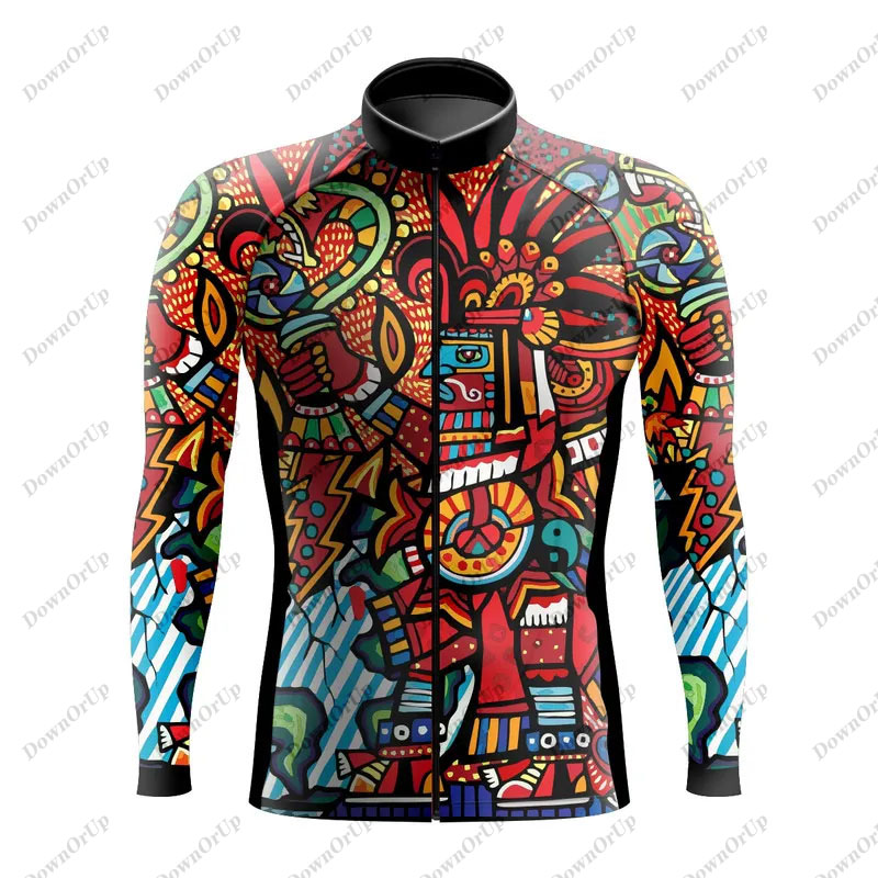 Mexico Aztec Men's Long Sleeve - Mountain Biking New Mexico ulasan dan harga