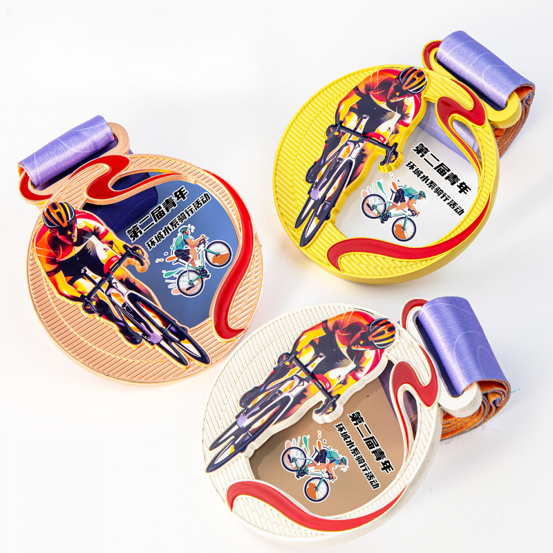 Metal medal, zinc alloy medal, - Mountain Biking Events ulasan dan harga