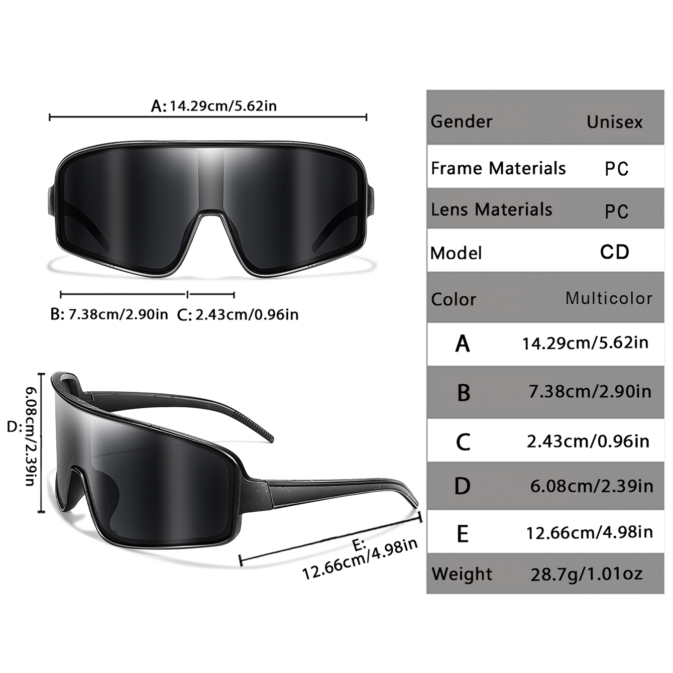 Outdoor Casual Sunglasses Larg - Mountain Biking Goggles ulasan dan harga