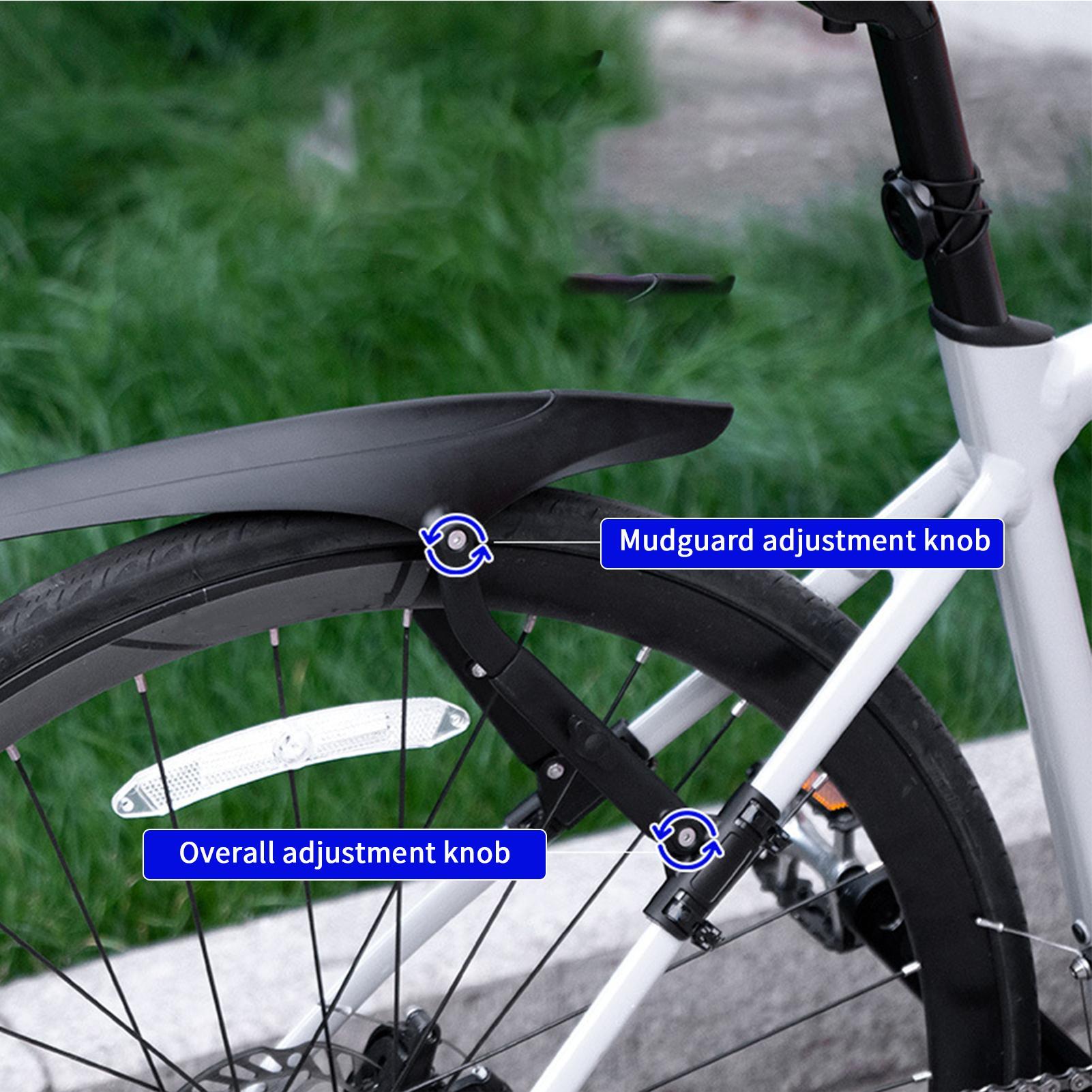 Mountain Bike Mudguards Adjust - Mountain Biking In The Rain ulasan dan harga