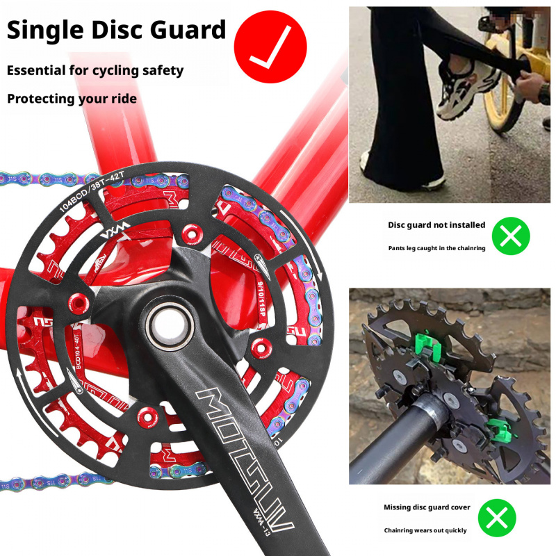 104 BCD Chainring Guard for Mo - Mountain Biking Protective Gear ulasan dan harga