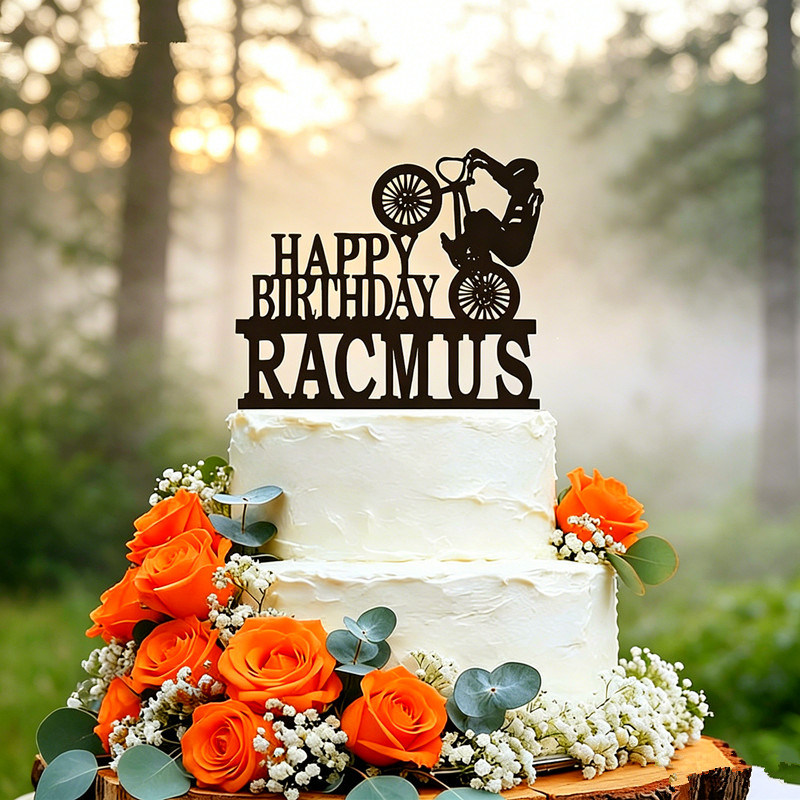 Custom Bicycle Birthday Cake T - Mountain Biking Events ulasan dan harga