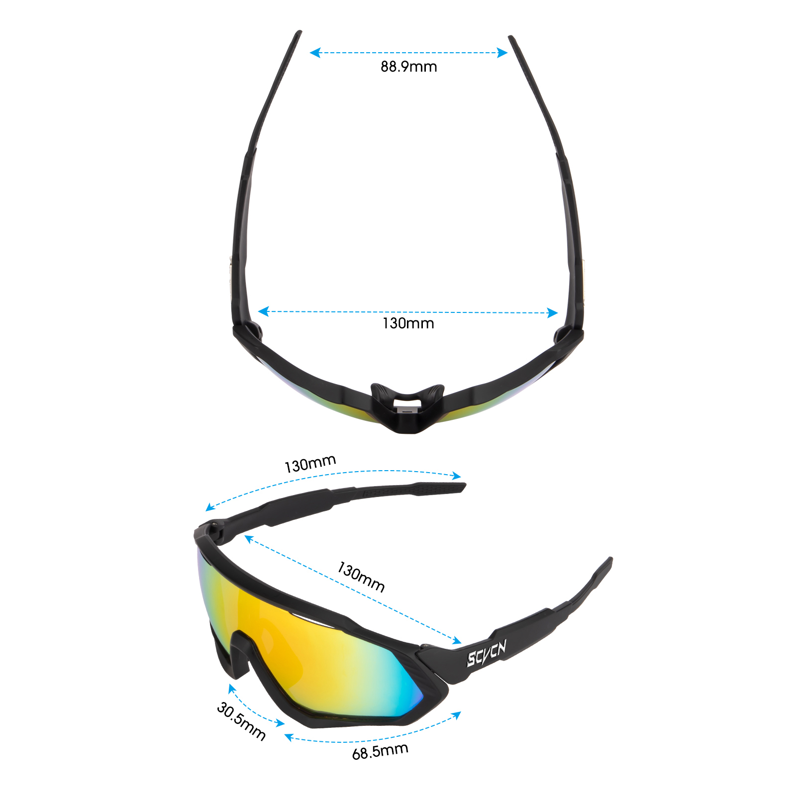 SCVCN Cycling Glasses Men MTB  - Mountain Biking Goggles ulasan dan harga