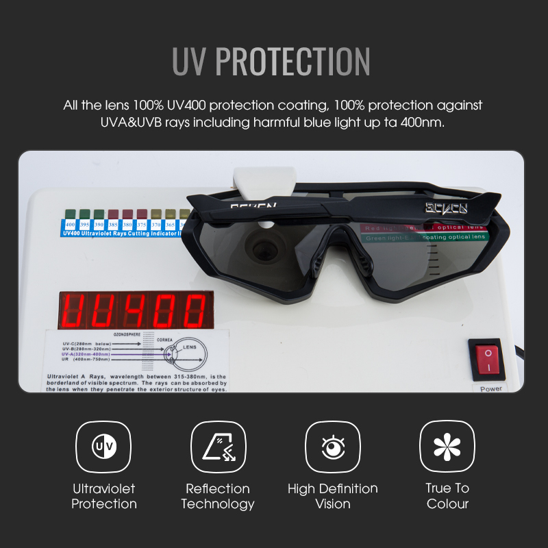 SCVCN Cycling Glasses Men MTB  - Mountain Biking Goggles ulasan dan harga