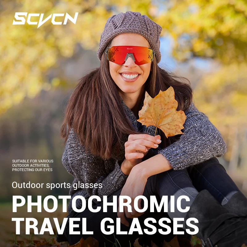 SCVCN New Outdoor Photochromic - Mountain Biking Goggles ulasan dan harga