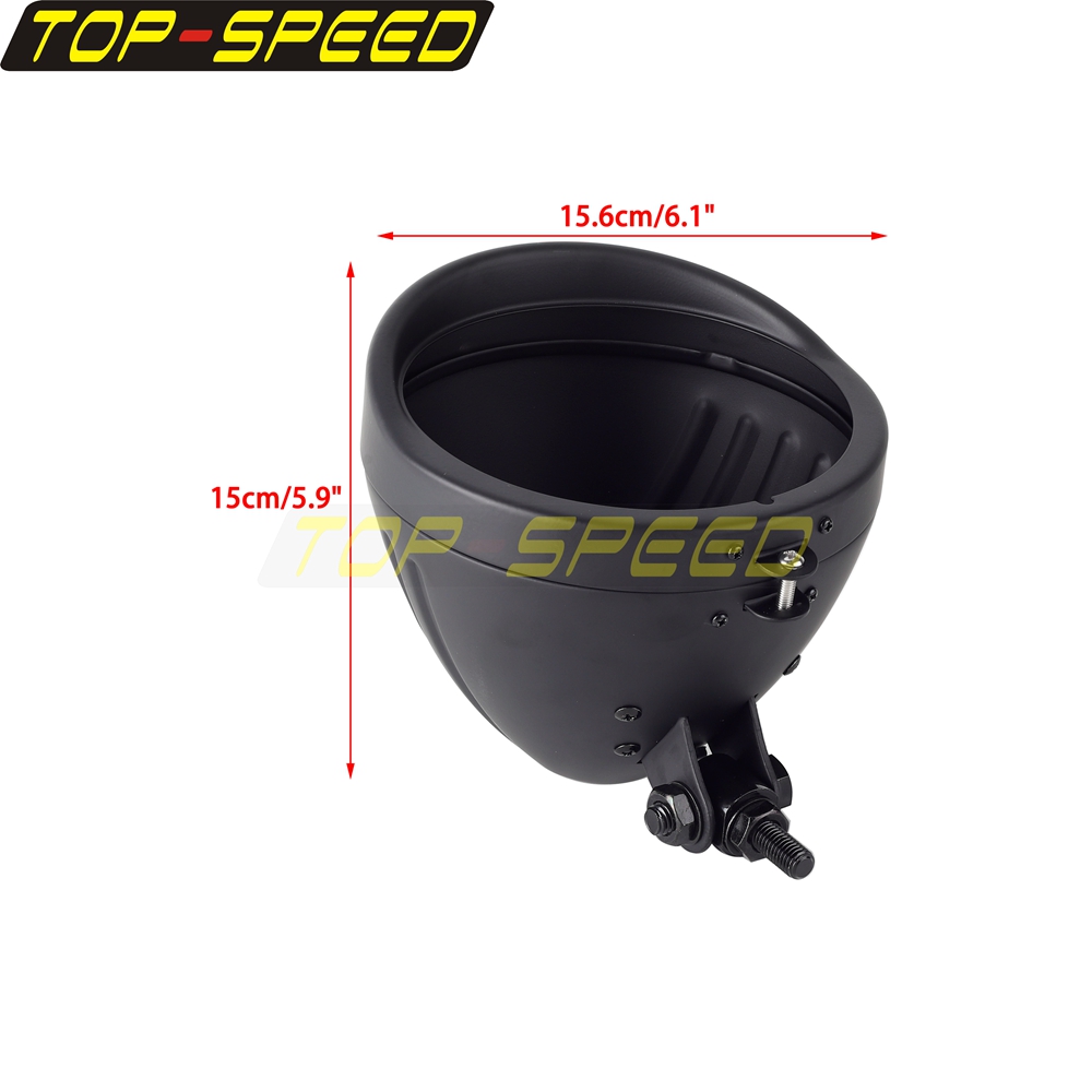 Black/Chrome Motorcycle Headla - Mountain Biking Las Vegas ulasan dan harga