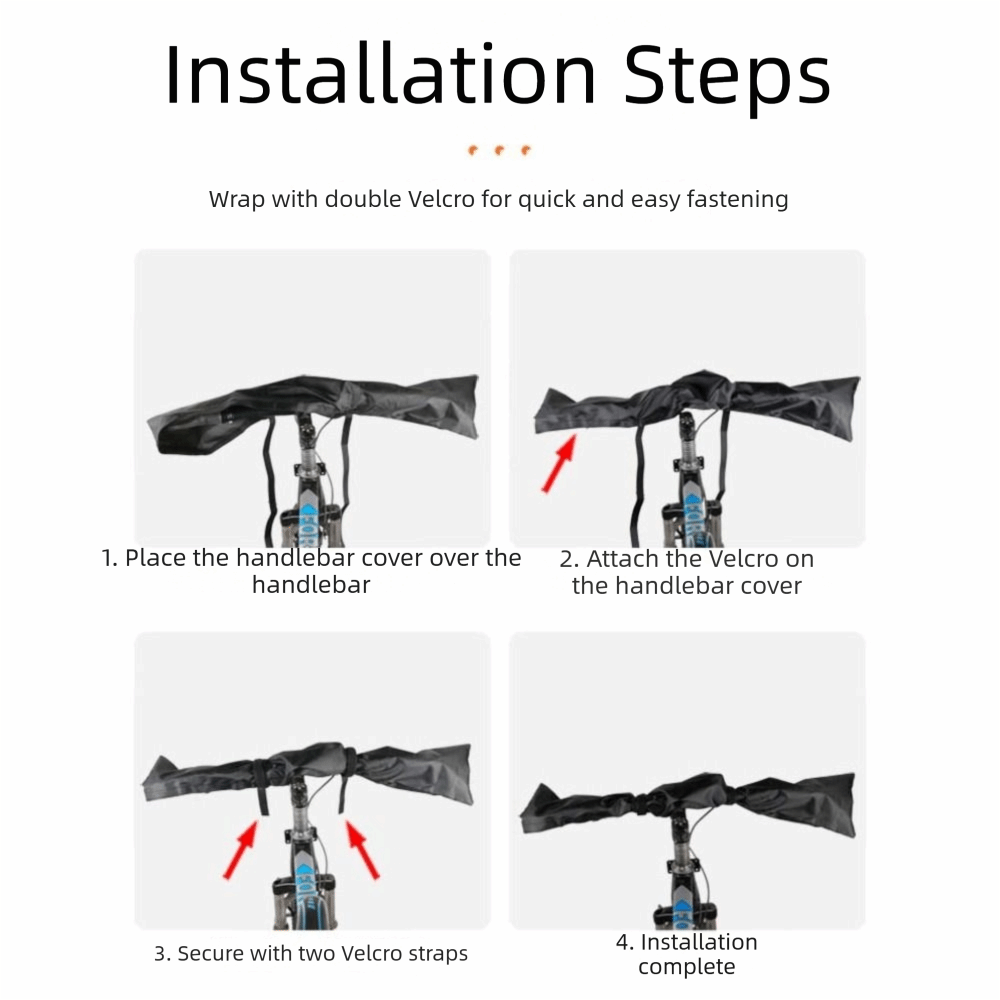 Waterproof Bike Handlebar Prot - Mountain Biking Protective Gear ulasan dan harga