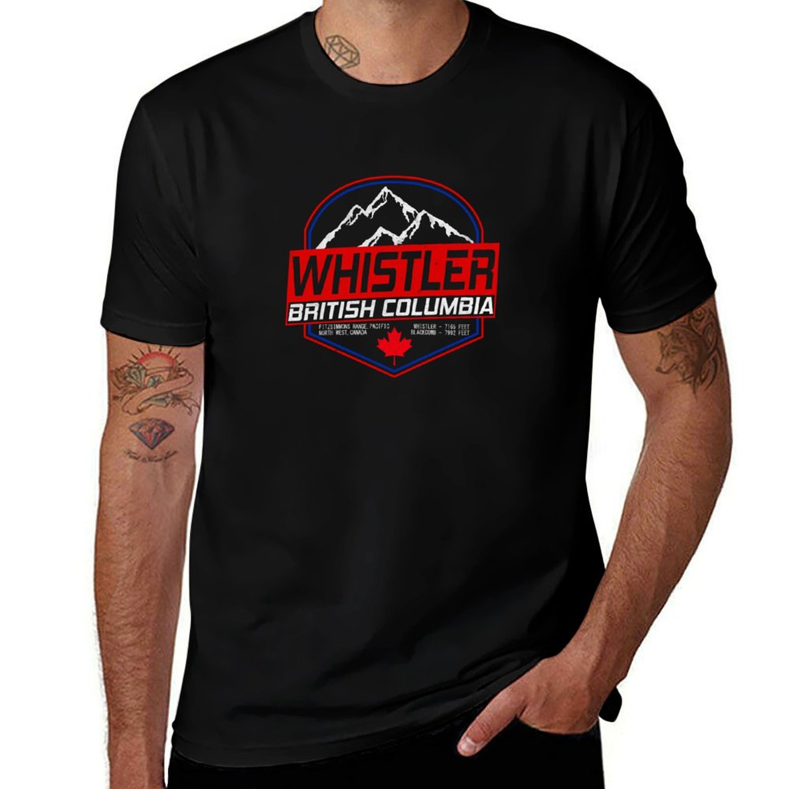 Retro Ski Whistler B.C Canada  - Mountain Biking Whistler ulasan dan harga